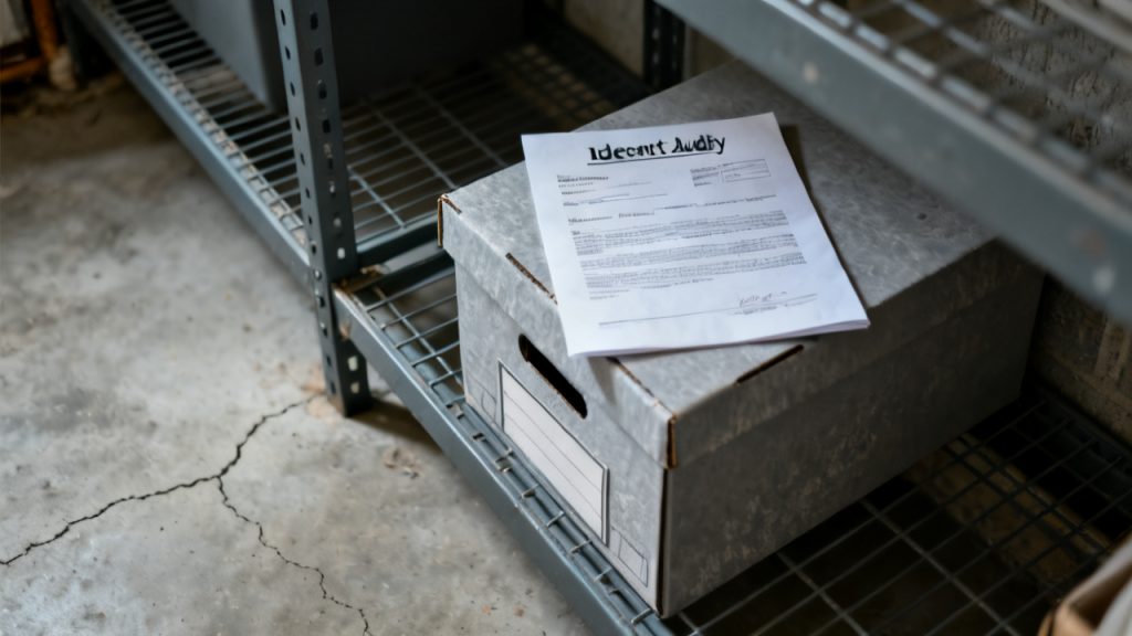 dependent audit letter waiting on a window seat
