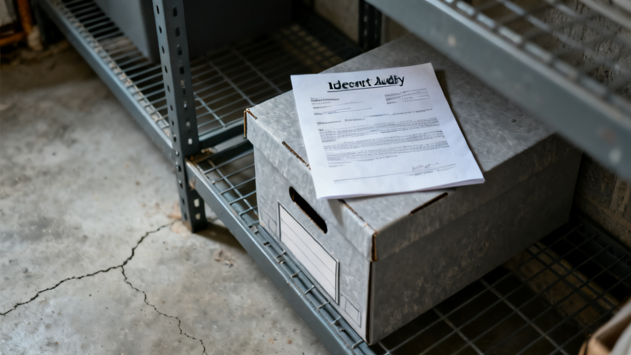 dependent audit letter waiting on a window seat