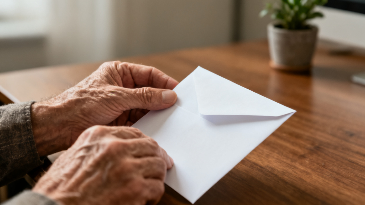 medicare secondary payer letter close-up, unlabeled