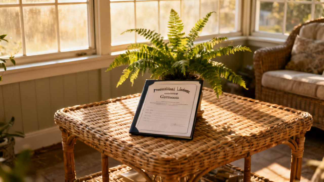 fridge-side tray setup for Professional Liability Certificate General