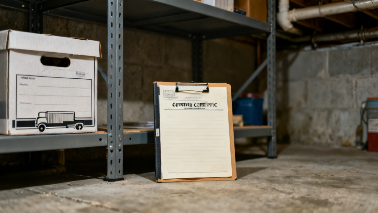 car tote setup for Motor Truck Cargo Certificate